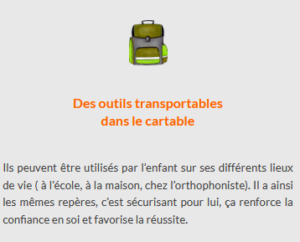 Des outils transportables